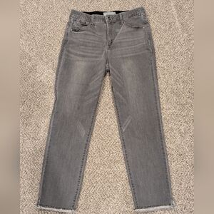 Wit &Wisdom Gray Denim With Jeweled Hem